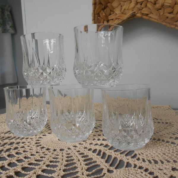 Crystal D’arques Durand Tumblers Etsy