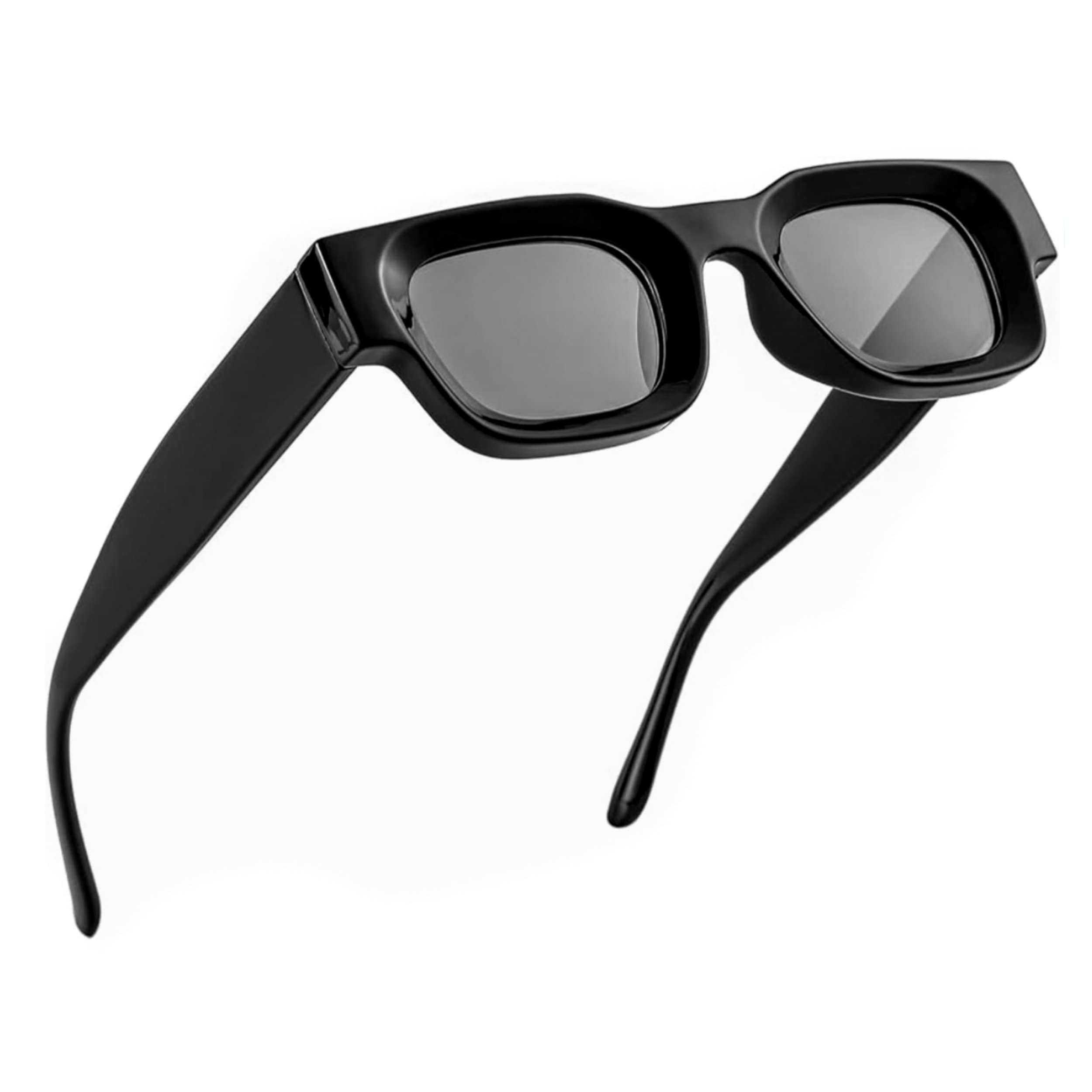 Square Inflated Cute Sunglasses for Women Men Trendy Chunky Glasses Retro  Funny Mask Shades Party