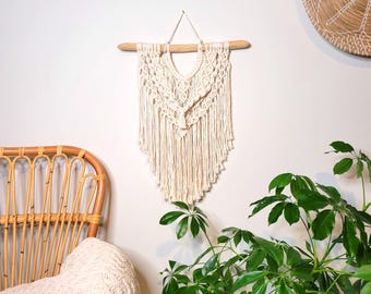 Handmade Macrame Wall Hanging | Driftwood Wall Art | Boho Decor