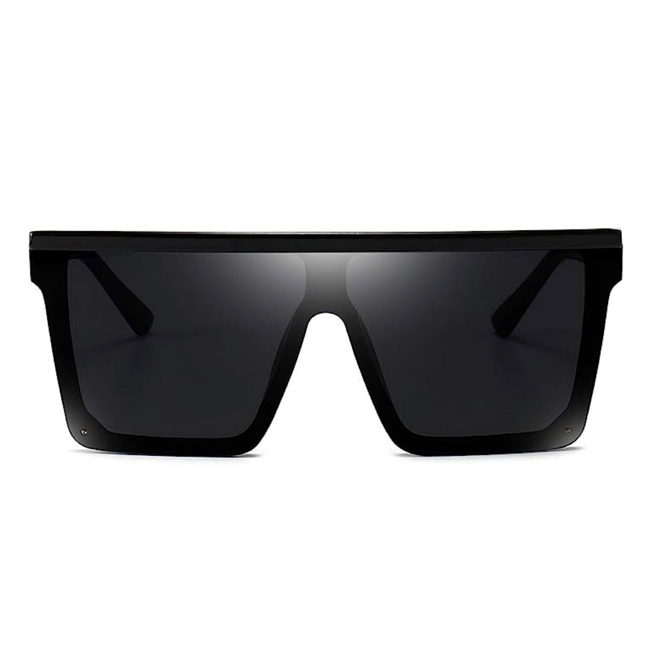 Buy Women's Square Oversized Fashion Flat Top Large Black Frame Shades  Sunglasses Online in India 