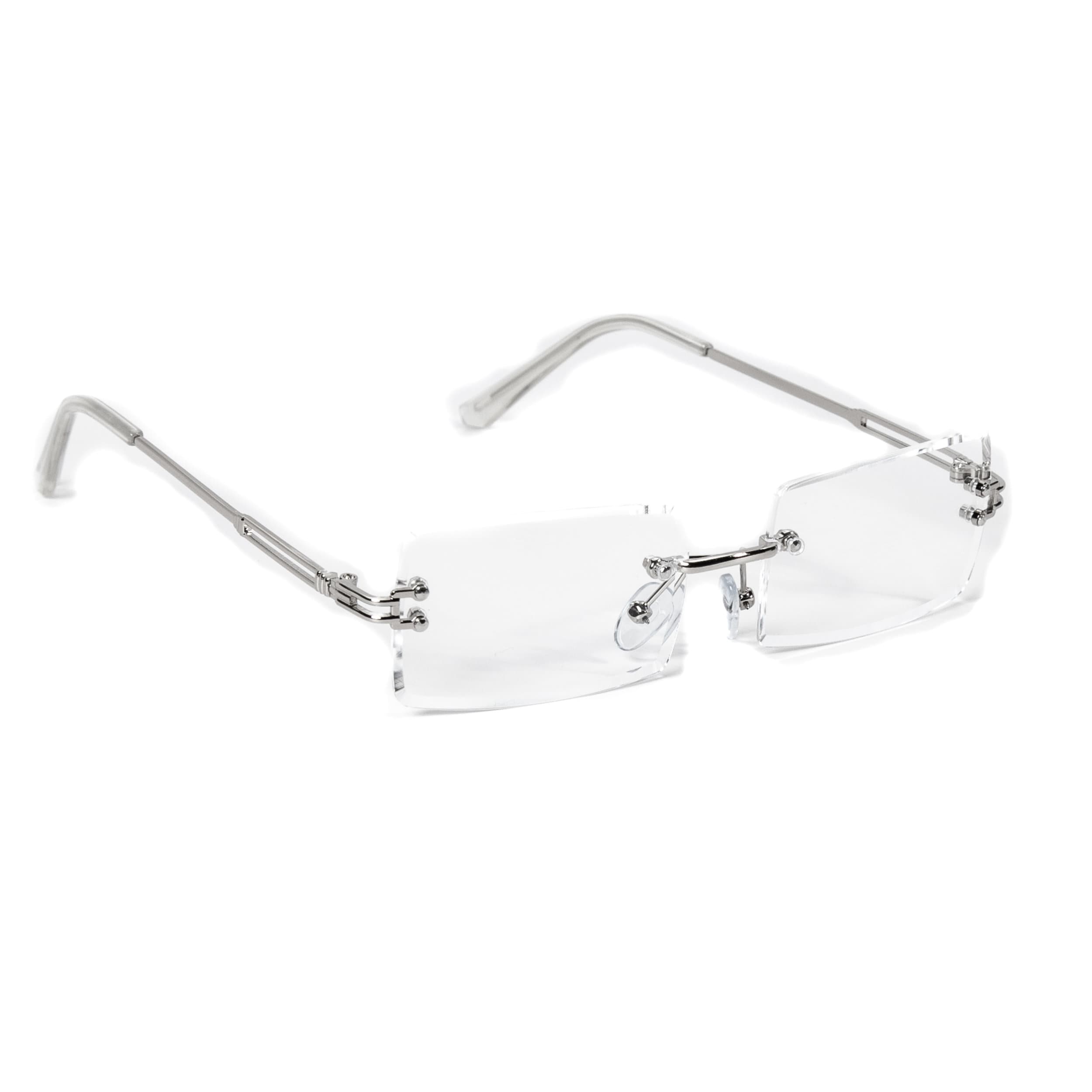 Clear Frame Sunglasses Men Etsy