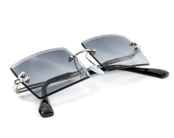 gray tinted sunglasses