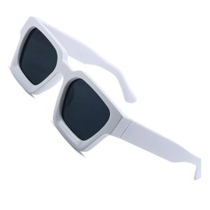 TLM Polarized Retro Square Sunglasses for Men Women Unisex 