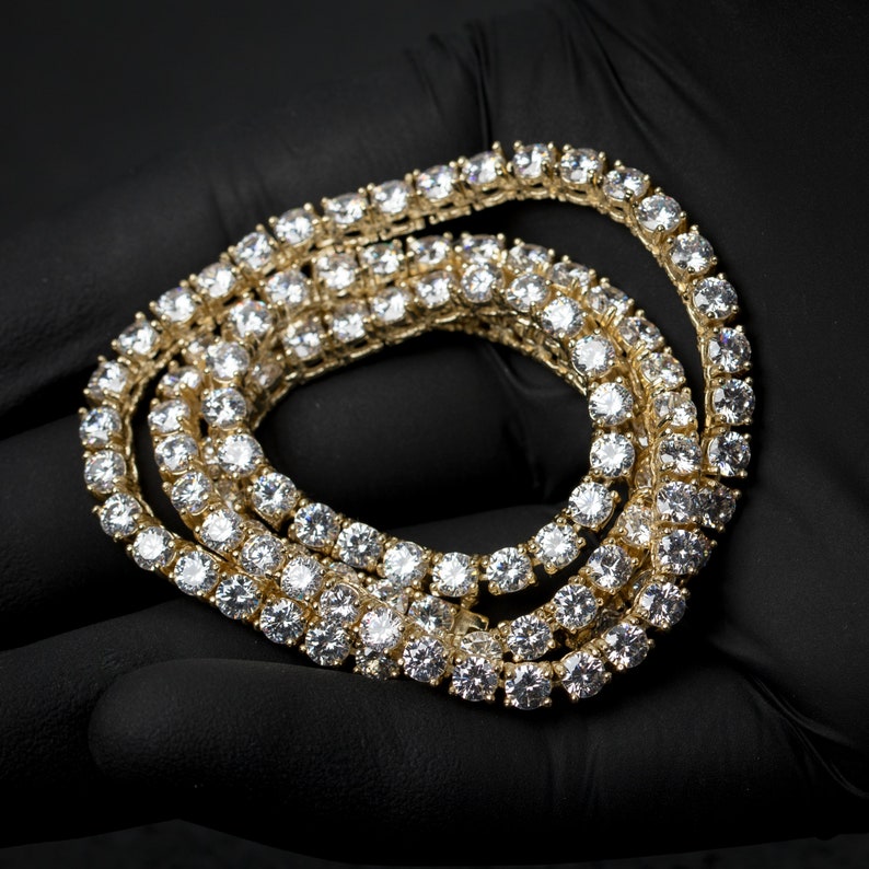 Tennis chain lab diamonds Clearance