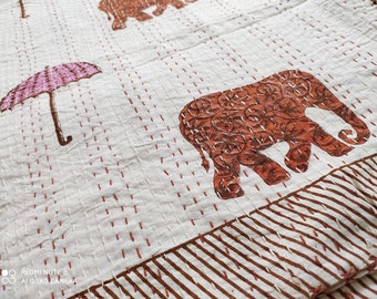 New Quilt Bed Cover kantha