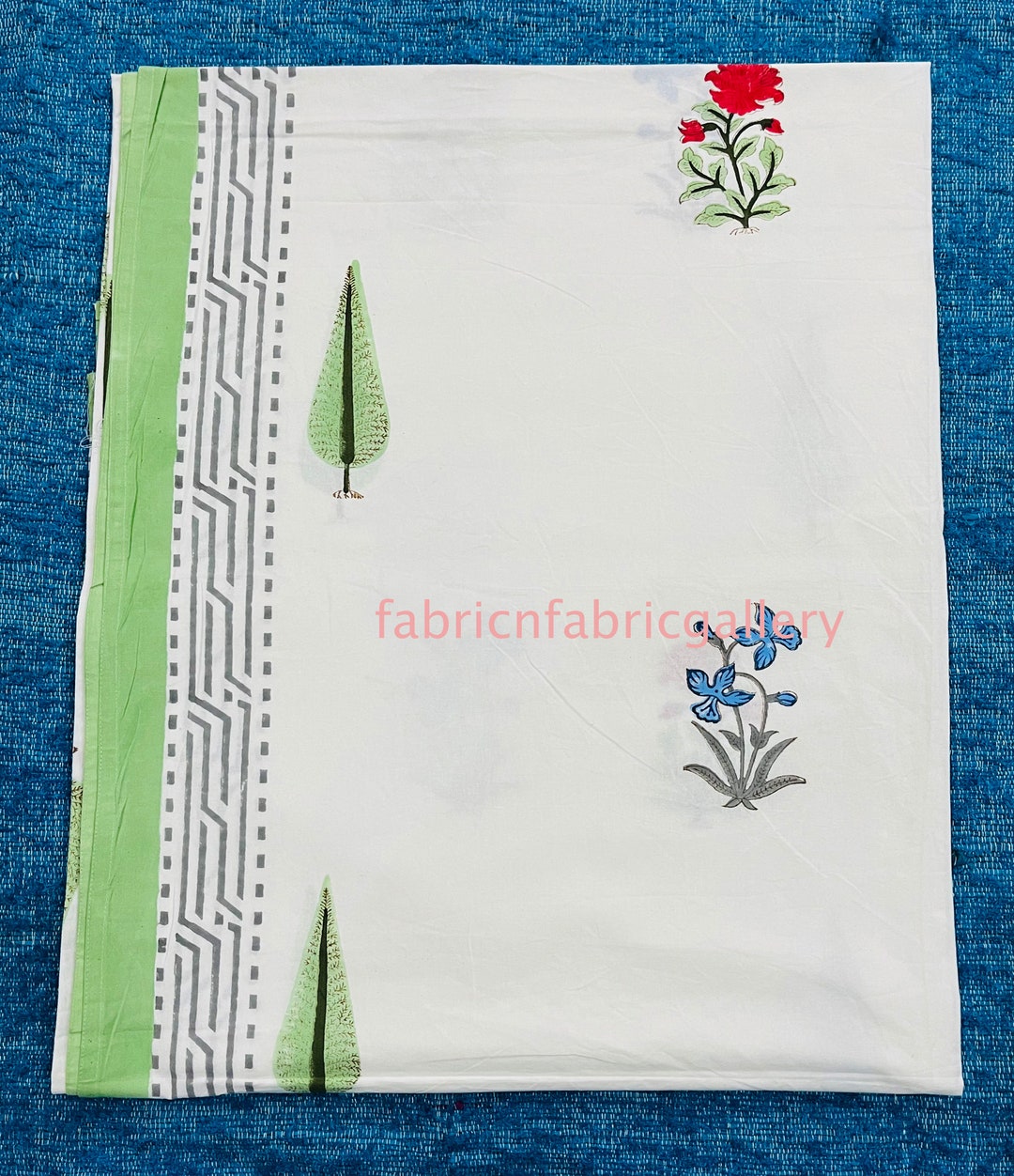 Vegetable Dyes and Natural Colors Made in Jaipur Block Print Bedding