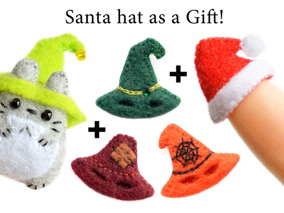 tiny felt hats