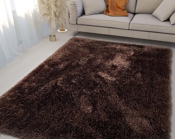 200x290cm Serdim Rugs Paris Living Room Gliiter Shimmer Plain Area Rugs 67x96 Bronze polyester 200x290cm Serdim Rugs Paris Living Room Gliiter Shimmer Plain Area Rugs 67x96 Bronze polyester