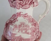 Mason Pink Pouring Pitcher Old English Pitcher Old Castle Design Pink Decor