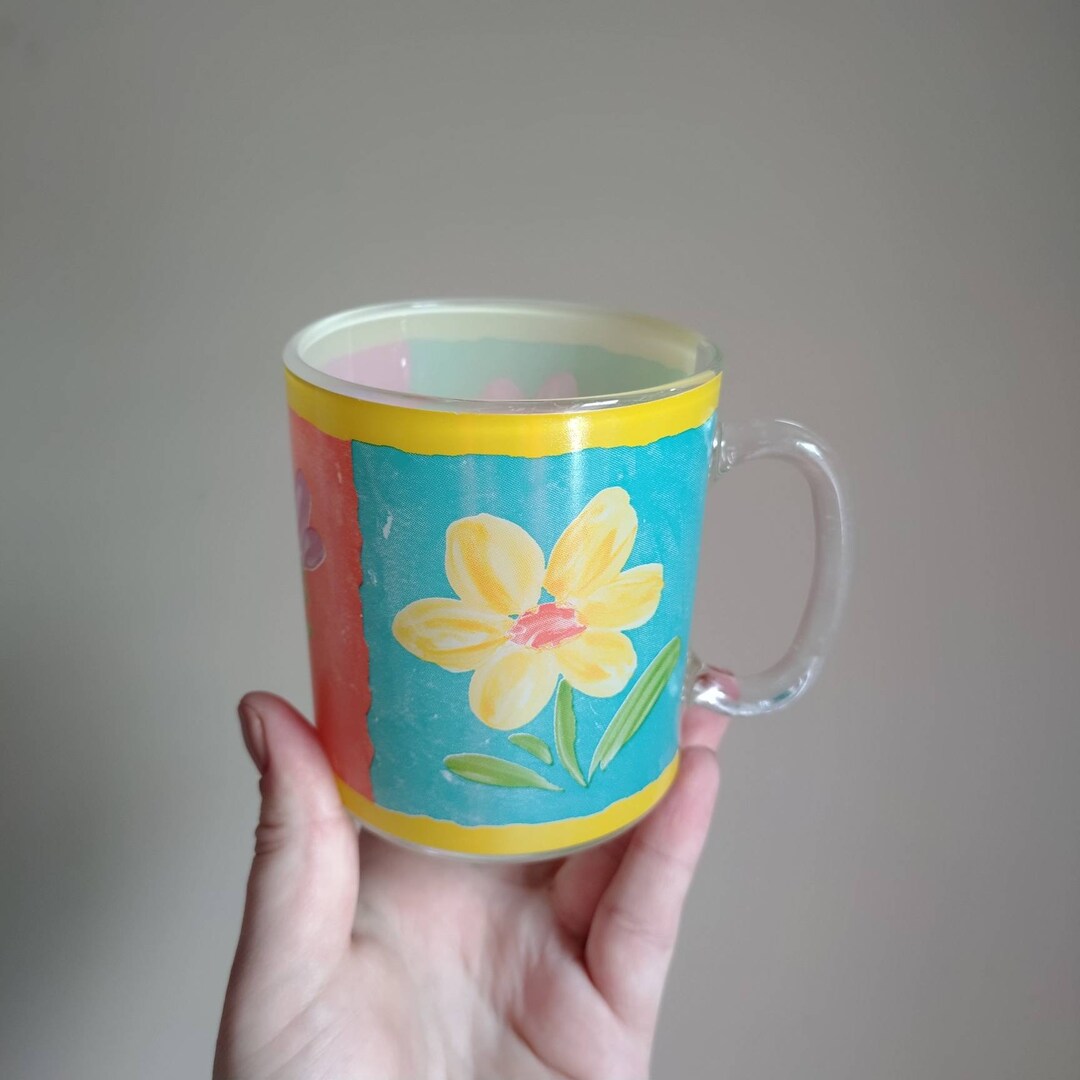 Luminarc Mug Juice Mug Orange Juice Glass Vintage Glasses Made in