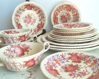 Spode's Aster | Vintage Dish Set | Sold Separately | Floral Dishes | Collectible Plates | Copeland Dish Set | England | Spode Plates