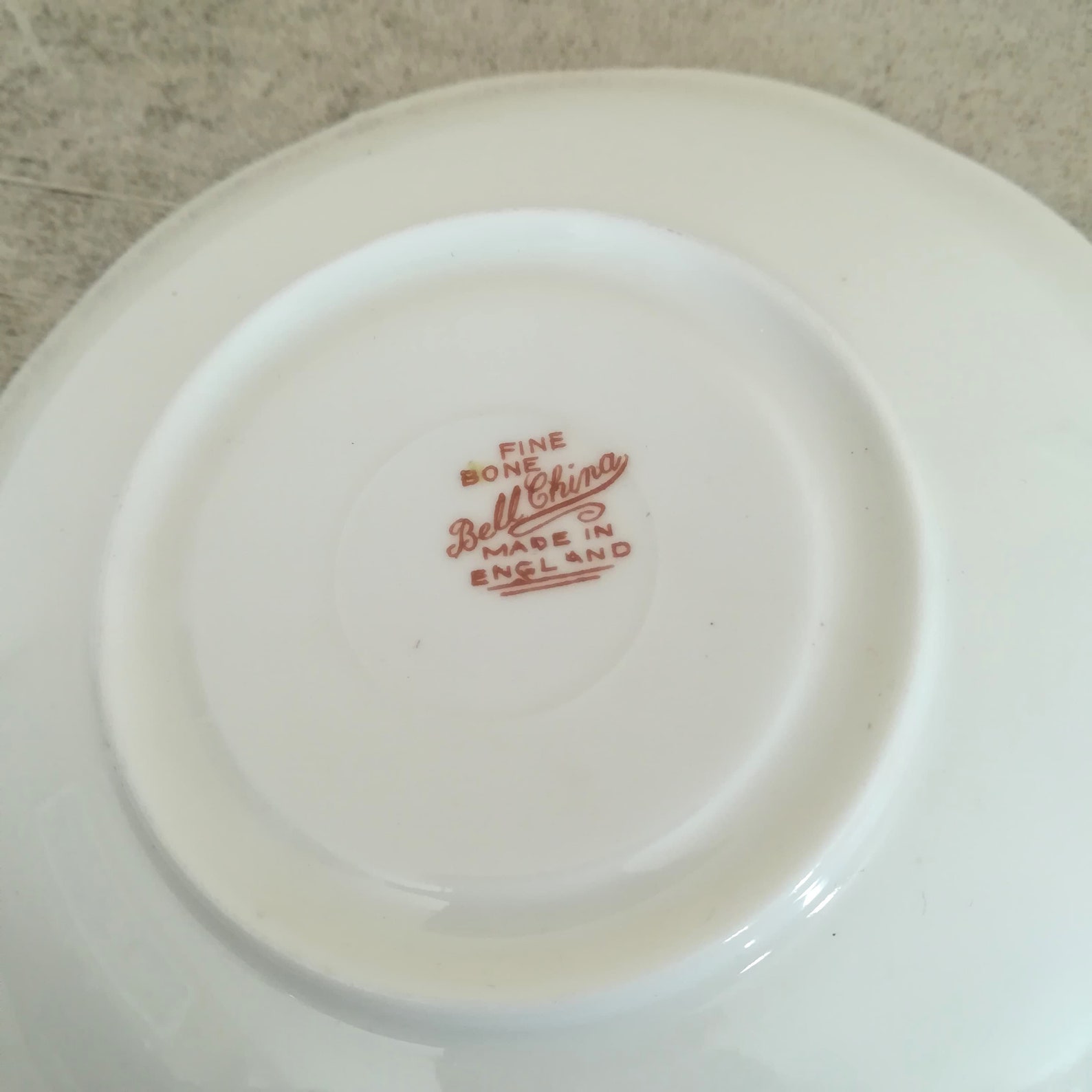 Bell China Fine Bone China Made in England Flowers Etsy