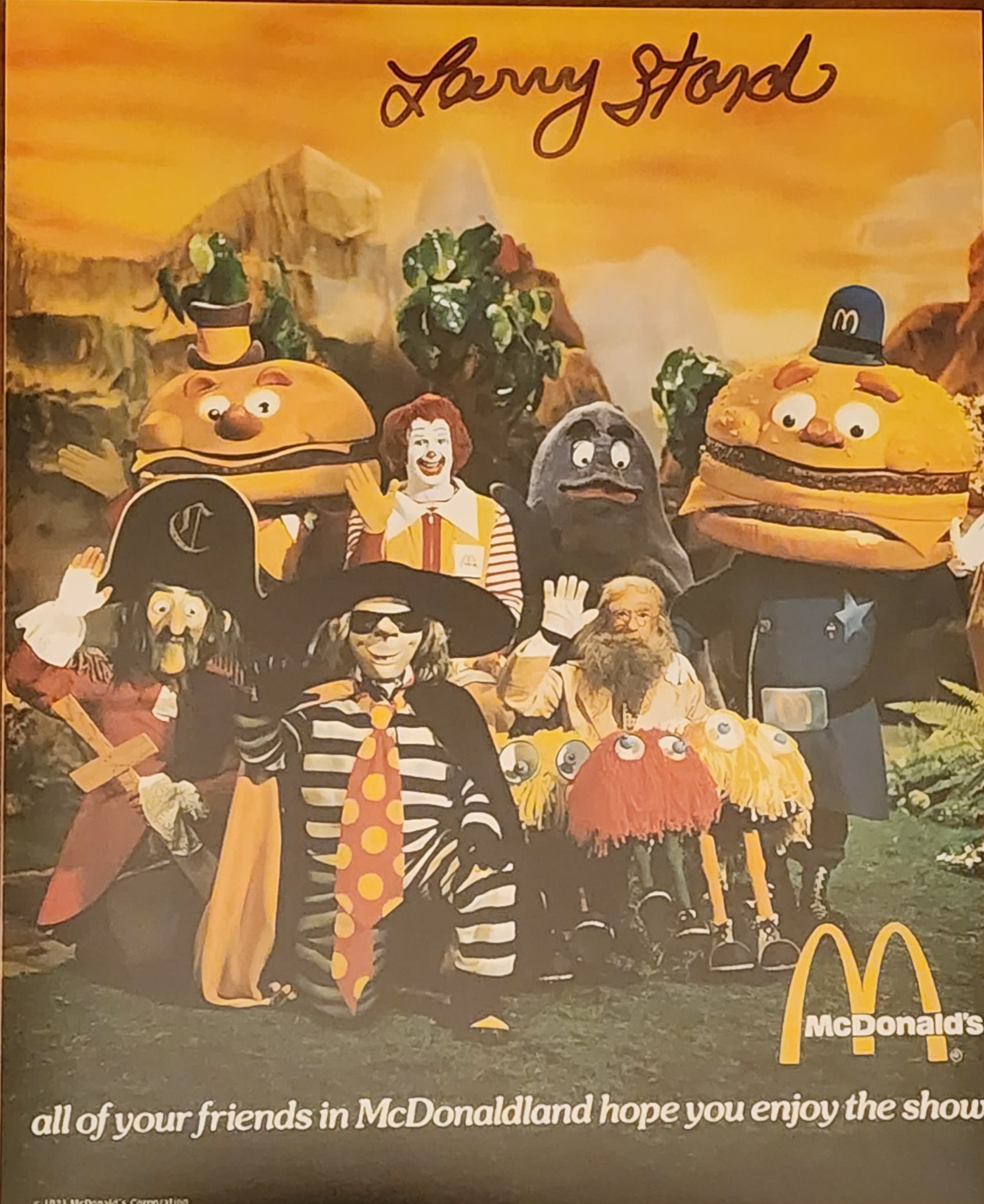 Mcdonaldland Poster - Etsy