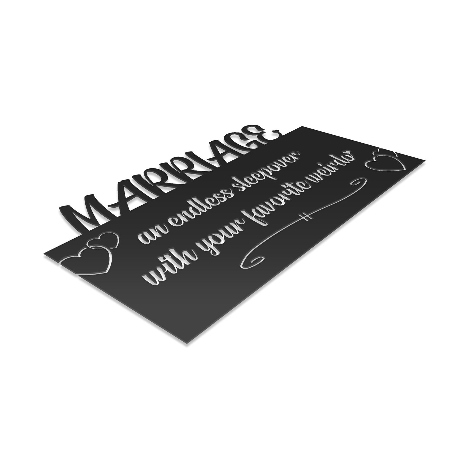 Personalised Marriage Sign Metal Wall Sign/ Wall Hanging Etsy