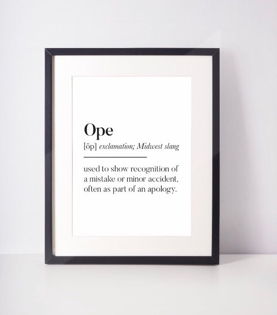 What does 2024 ope mean