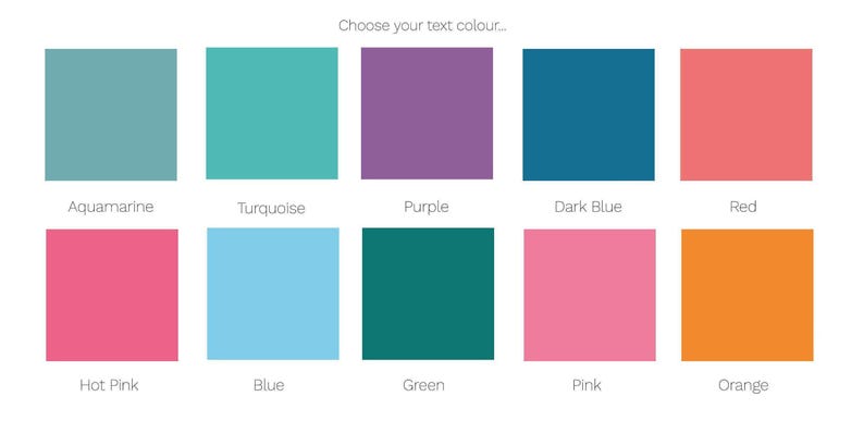 Choose Your Colours | Loon UNFRAMED PRINT Scots Room Home Minimalist ...