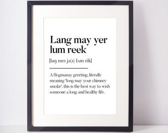 Scottish Dictionary Art