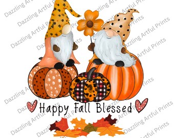 Vintage Fall, Blessed Gnomes Fall PNG, Leopard Pumpkin PNG,Fall Pumpkin,Leopard Fall Png,Vintage Leopard Pumpkin PNG,Fall Sublimation Design