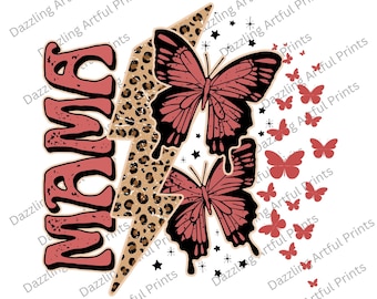 Rocker Mama PNG Sublimation Digital Design Download, edgy mama png, grunge mama png, summer mama png, hot mama png, retro mama png,Boho Png