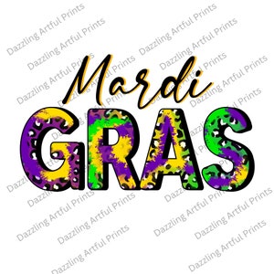 Western Mardi Gras Leopard png sublimation design download, Happy Mardi Gras png, Mardi Gras carnival png, sublimate designs download