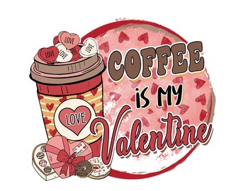 Amante de café dos namorados PNG, download digital de café gelado com leite, design de sublimação desenhado à mão para impressão gráfico clipart camiseta