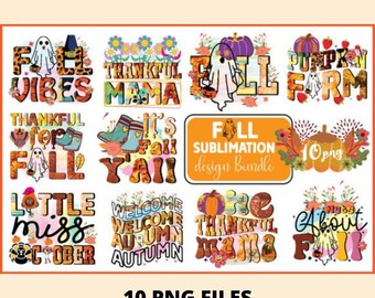 Herbst Bundle Png, Kürbis Gewürz Junkie Png, Herbst für Jesus, Rindsleder, Western PNG, Dankbar png, Sublimation Designs, Digitaler Download, Herbst