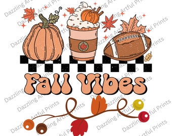 Fall Vibes PNG, Fall Groovy Design, Halloween PNG, Retro Fall Png, vintage, Pumpkin Season,Sublimation Design, Instant Download,Hello Fall