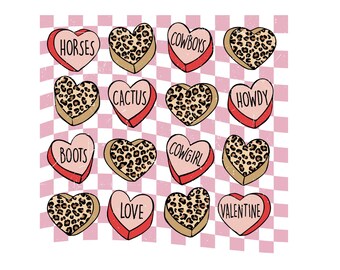 Cowgirl Valentine PNG-fil, sublimeringsdesigner för nedladdningar, digital nedladdning, cowgirl png, png för flickor, västerländsk alla hjärtans dag png