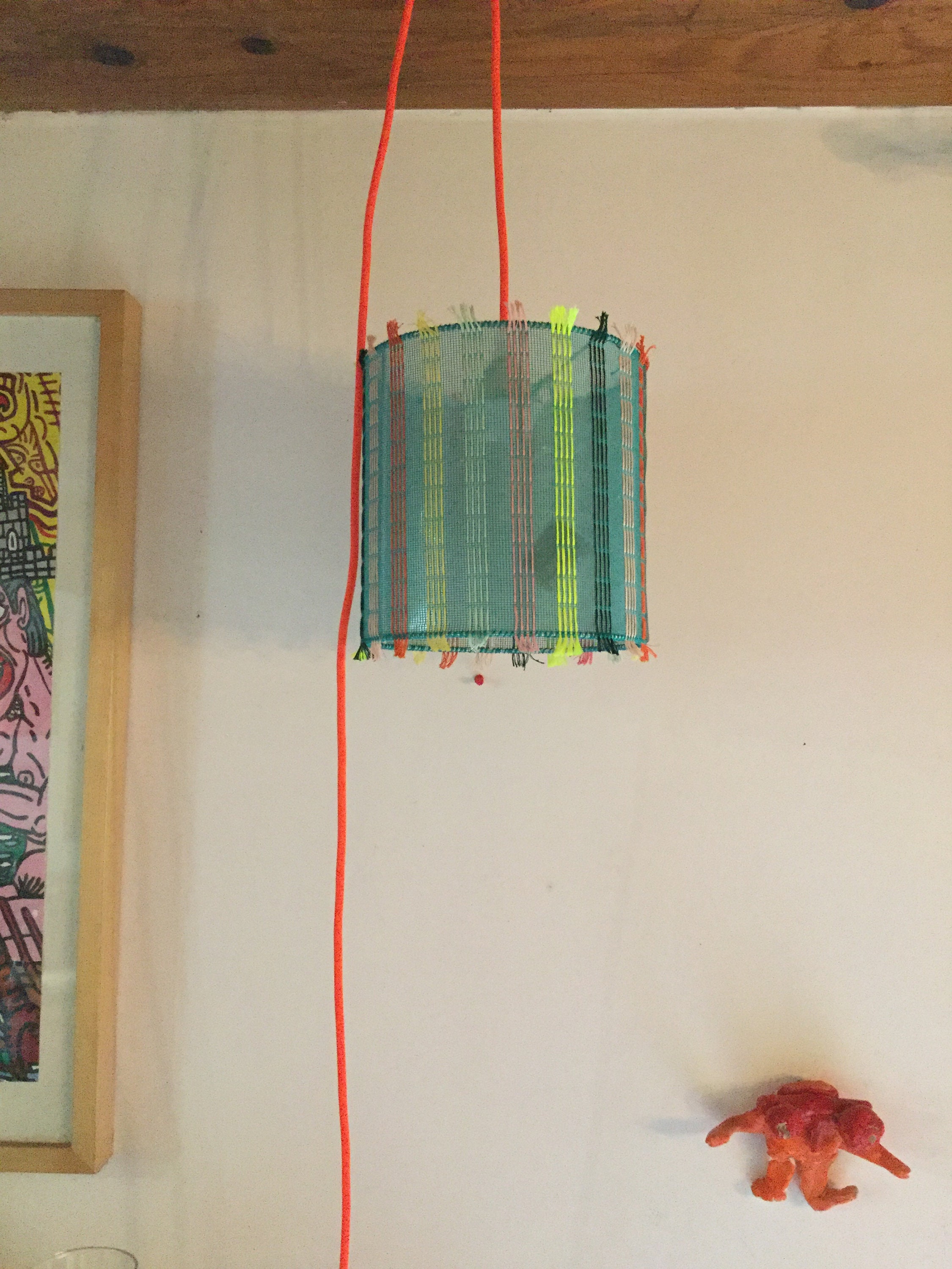 Suspension Tissée Main