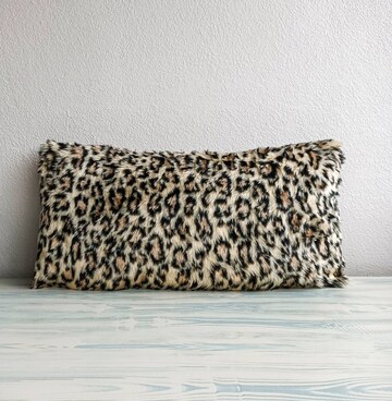 Leopard Faux Fur Pillow Cover, Cheetah pillow, furry lumbar pillow, Custom Throw Cushion, ALL SIZE, 12 Color