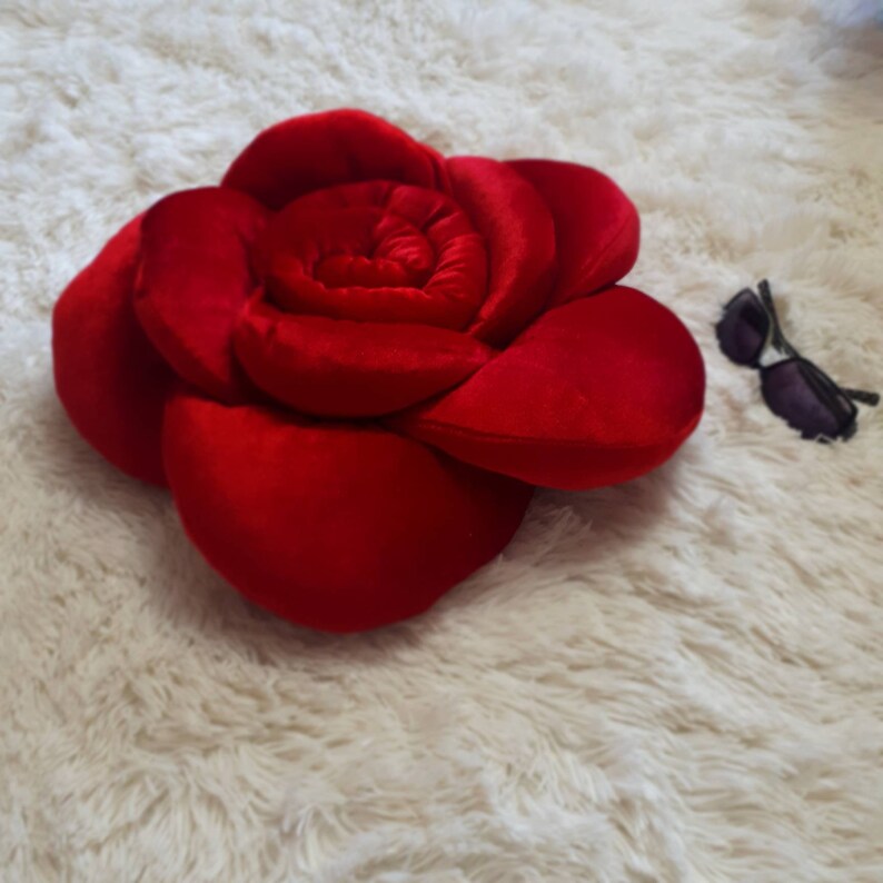 Purple Velvet Flower Pillow Throw Velvet Fabric Pillow Etsy