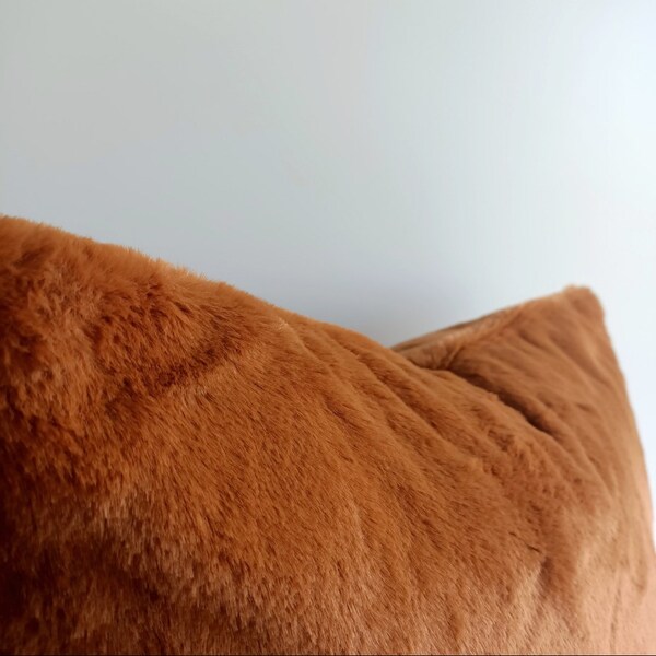 Burnt Orange Pillow Etsy