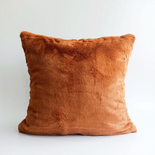 Burnt Orange Pillow Etsy