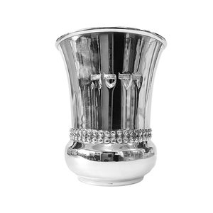 Copa Kidush de Plata Personalizada - Regalo para las festividades judías