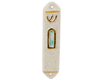 Beautiful Ceramic Mezuzah Case