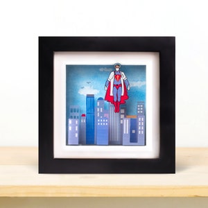 Strong 3D Painting of Superhero Doctor