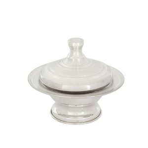 Moderne Boho 925 Sterling zilveren honingschotel voor Joods Nieuwjaar