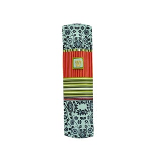 Caja de Mezuzah de flores, caja de Mezuzah floral colorida y elegante, caja de Mezuzah grande, Mezuzah para niños, cubierta de Mezuzah multicolor para niñas