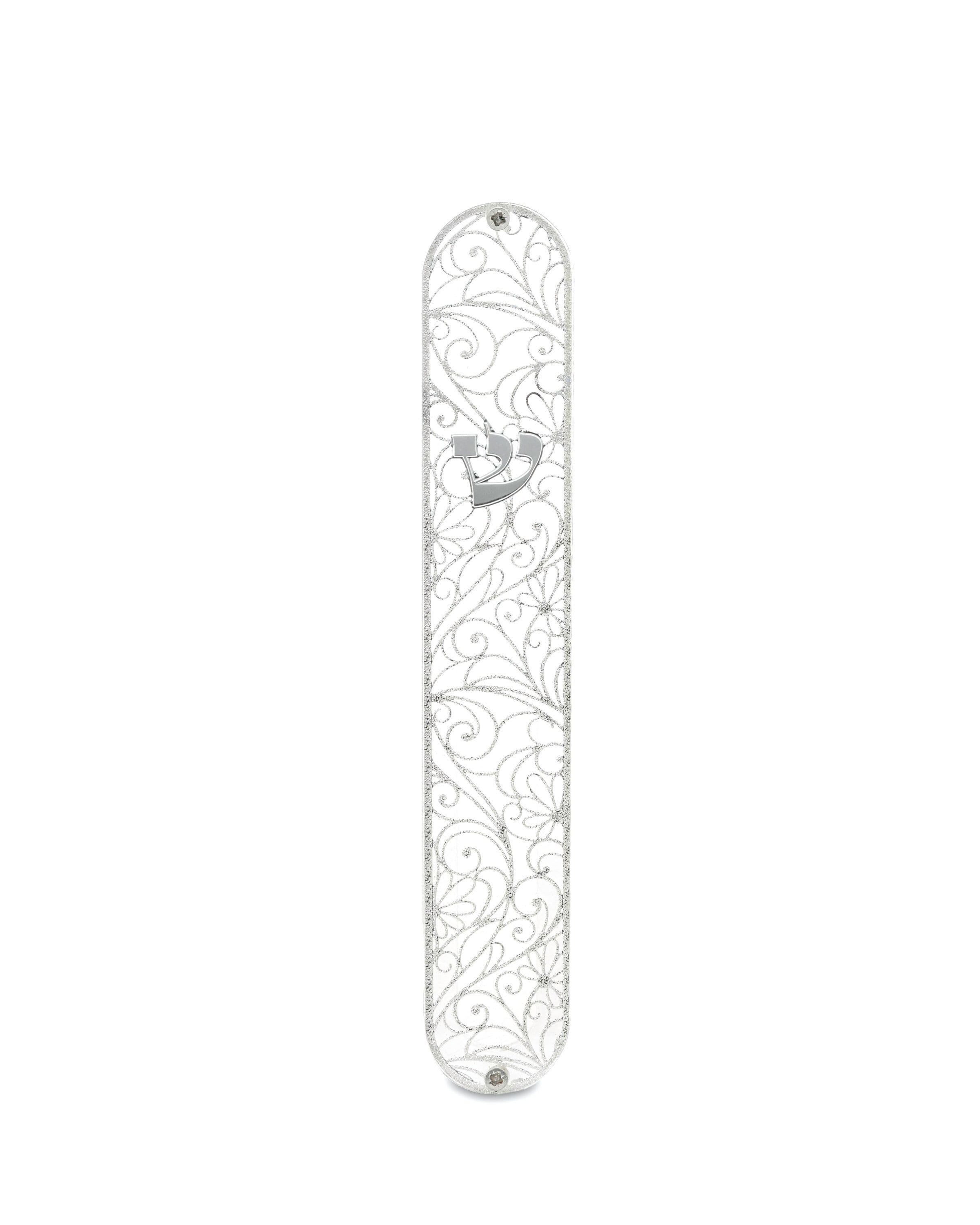 Large Elegant Round Mezuzah Perspex Rounded Mezuzah With Etsy