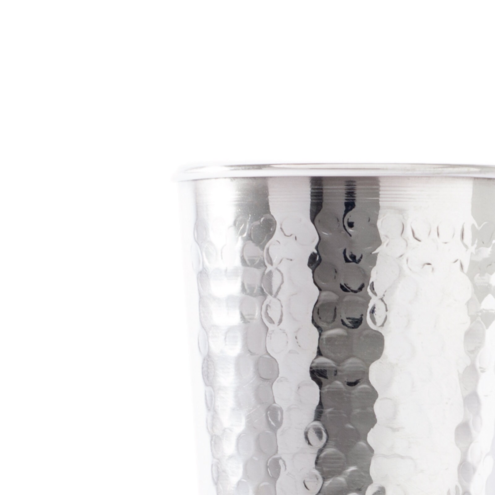 Sterling Silver Kiddush Wine Cup - Fluted Bagatelle Style