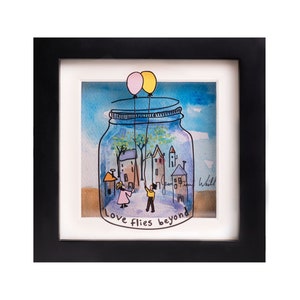 Romantic Magic Jar 3D Painting