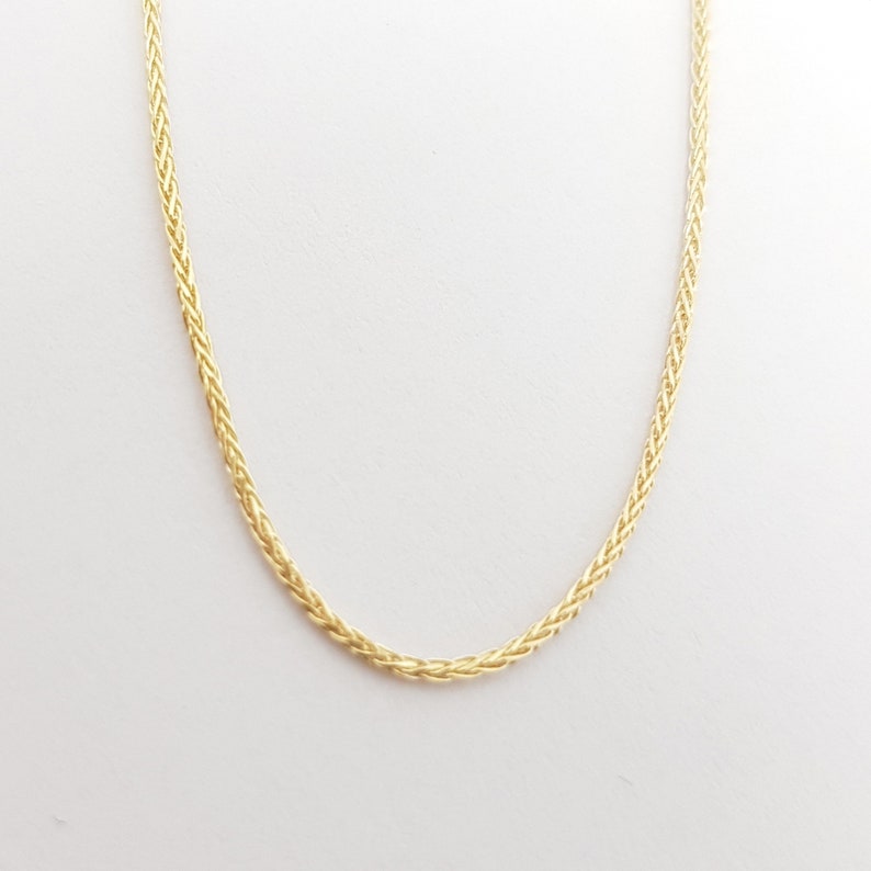 0.85 mm thick Beautiful 20/'/' Classic 14K Gold Thin Chain