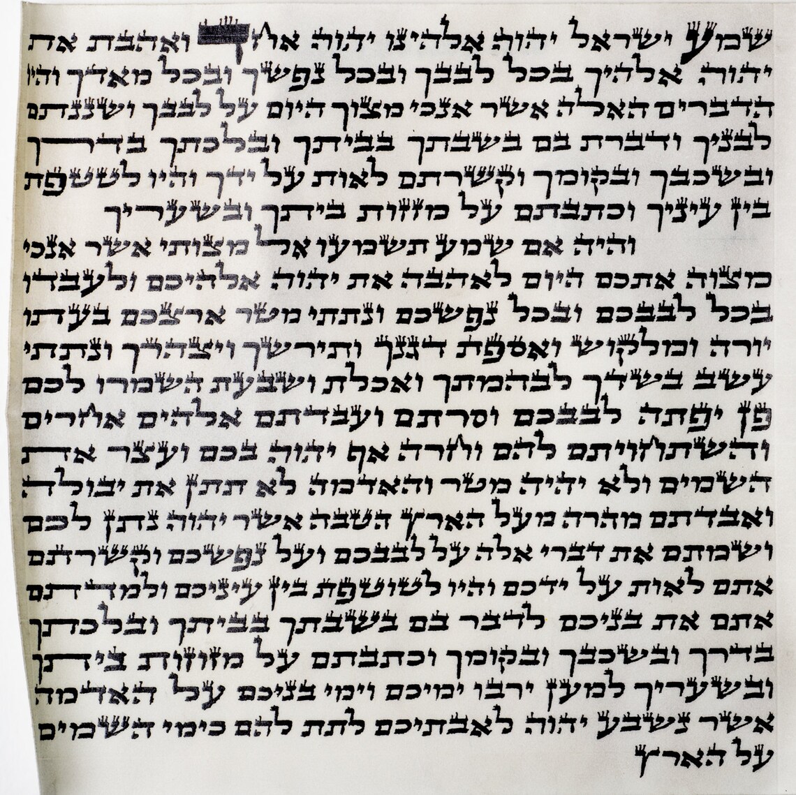 Kosher Mezuzah Scroll Made From Parchment for 8/10/12/15 - Etsy