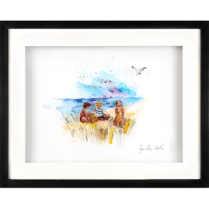 Summer Friends - Amazing Layer Painting on Glass