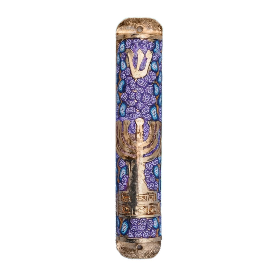 Handmade Colorful Mezuzah Housewarming Gift Etsy