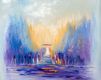 Modern Art Wall Décor - Jewish Wedding