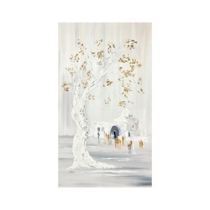 Modern Original Painting of Rachel&#39;s Tomb