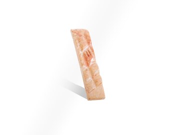 Amazing Jerusalem Stone Mezuzah Case - Abstract Judaica