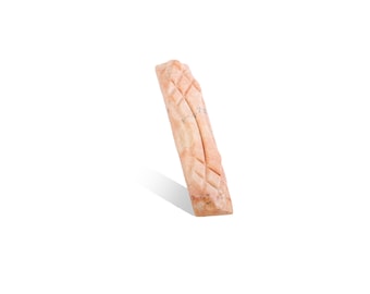 Extraordinary Shape Jerusalem Stone Mezuzah Case