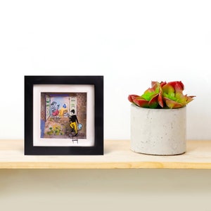 Romantic 3D Painting of 2 Lovers
